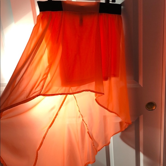 No boundaries high low sheer skirt - Picture 4 of 6